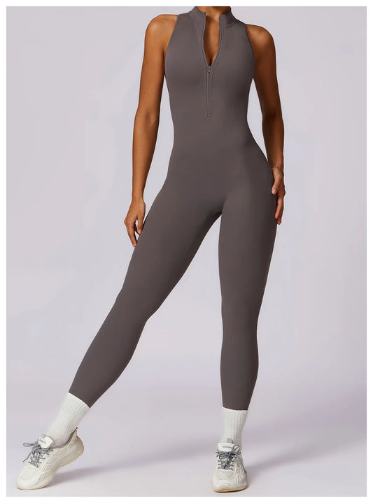 SculptFit Zip Plus Jumpsuit